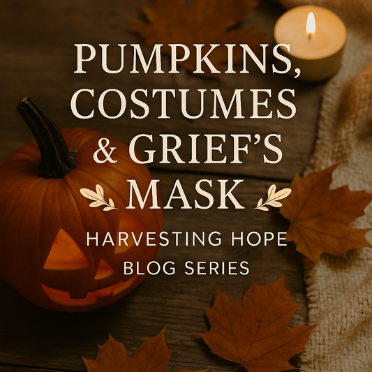 Pumpkins, Costumes & Grief’s Mask