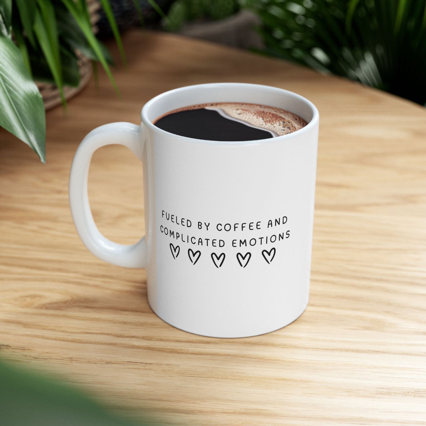 Motivational Grief Mug, Sympathy gift, Snarky Ceramic Mug, Gift for the grieving heart, Tough time mug, Gifts for the broken hearted