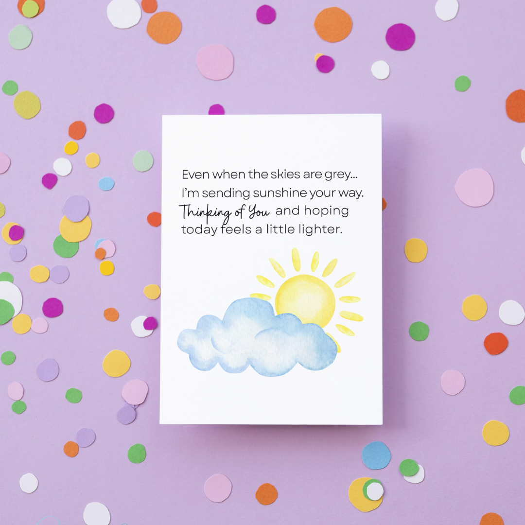 Thinking of You Sunshine Card