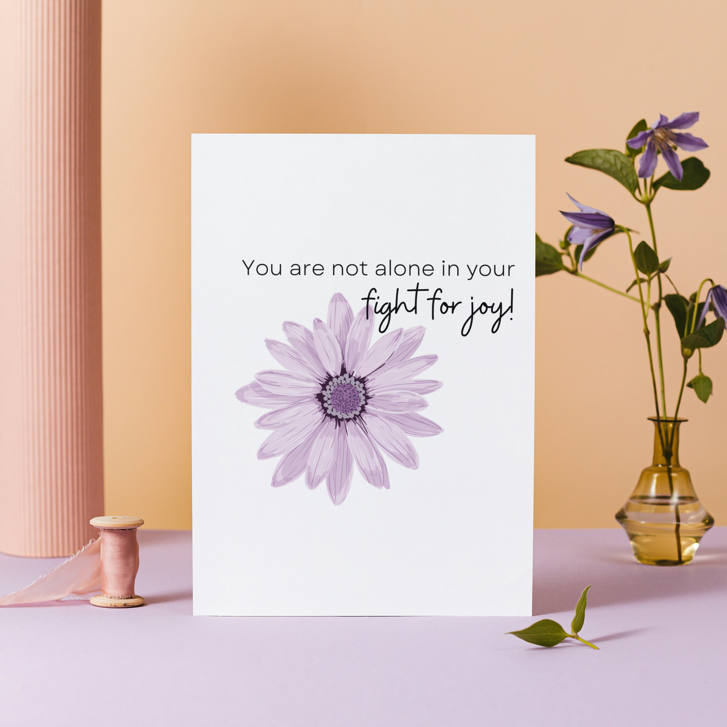 You are not alone in your fight for joy
