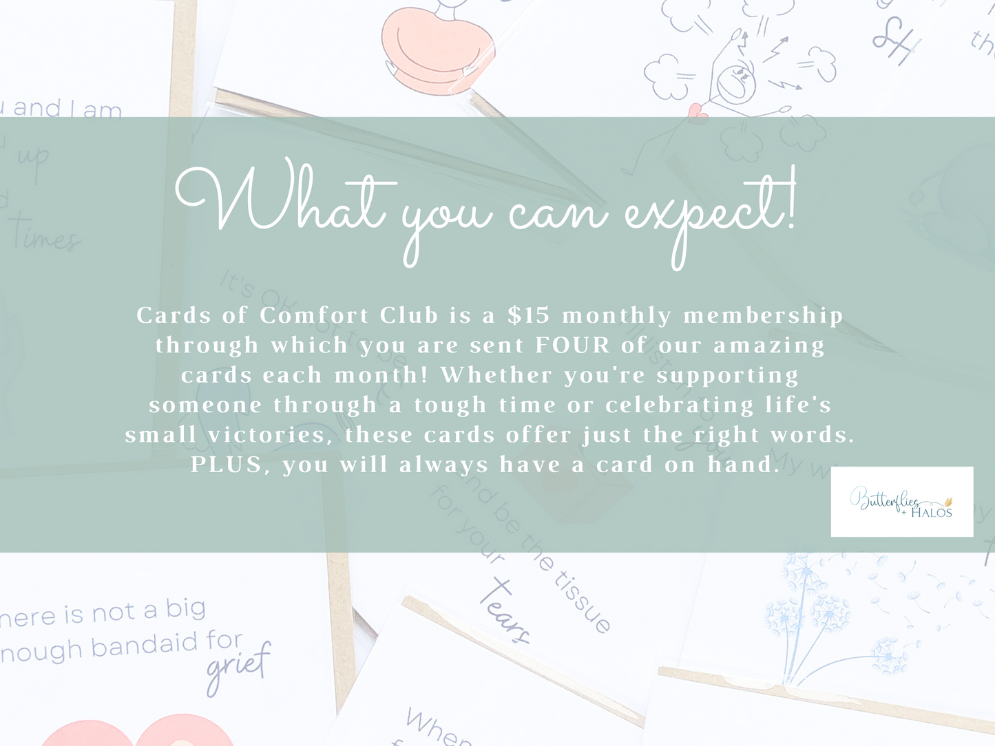 Cards of Comfort Club - Monthly
