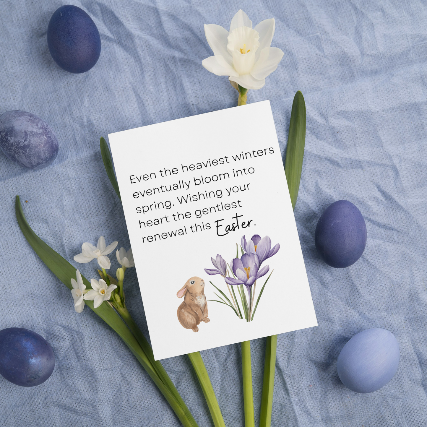 Even the heaviest winters eventually bloom into Spring