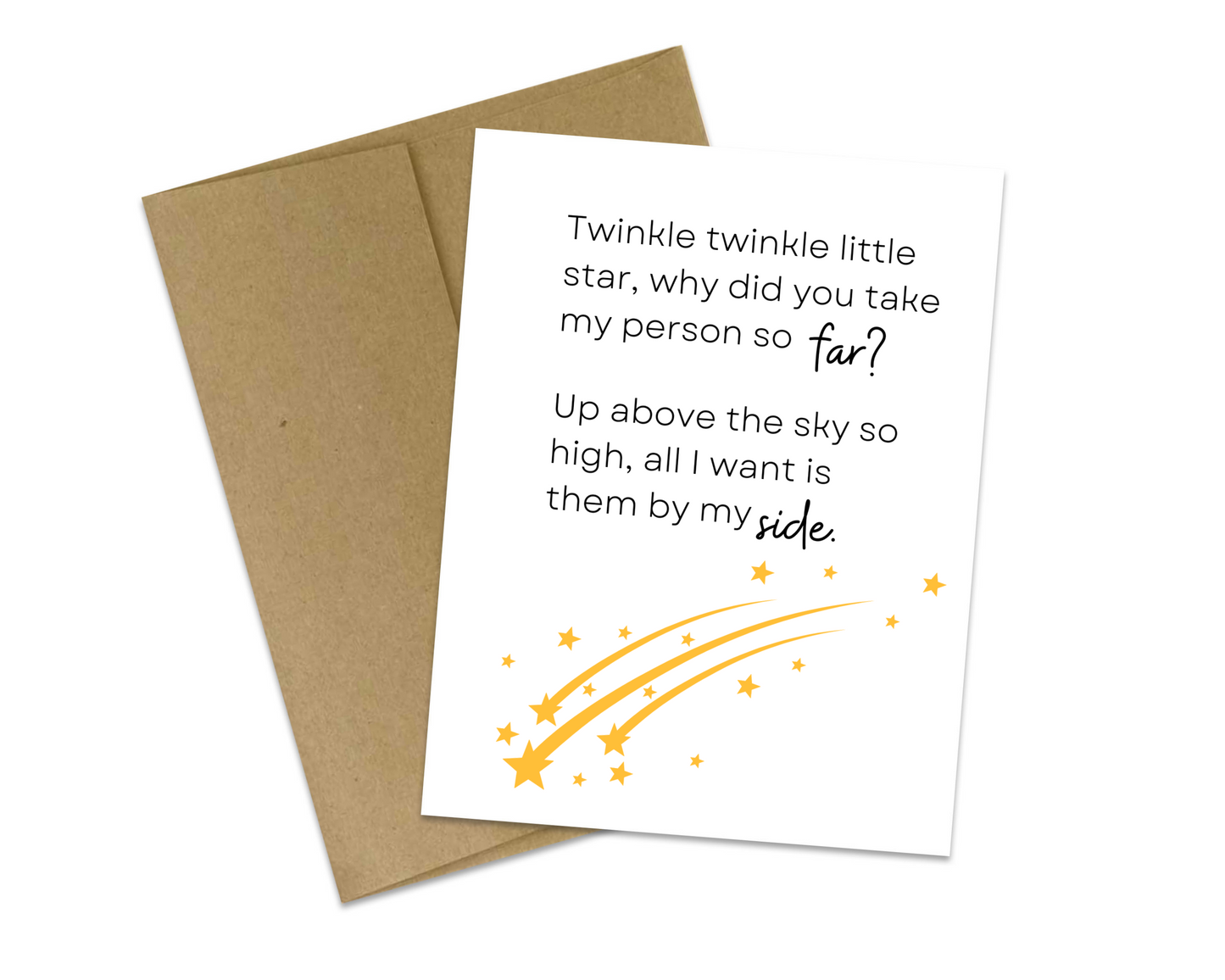 Twinkle Twinkle Card