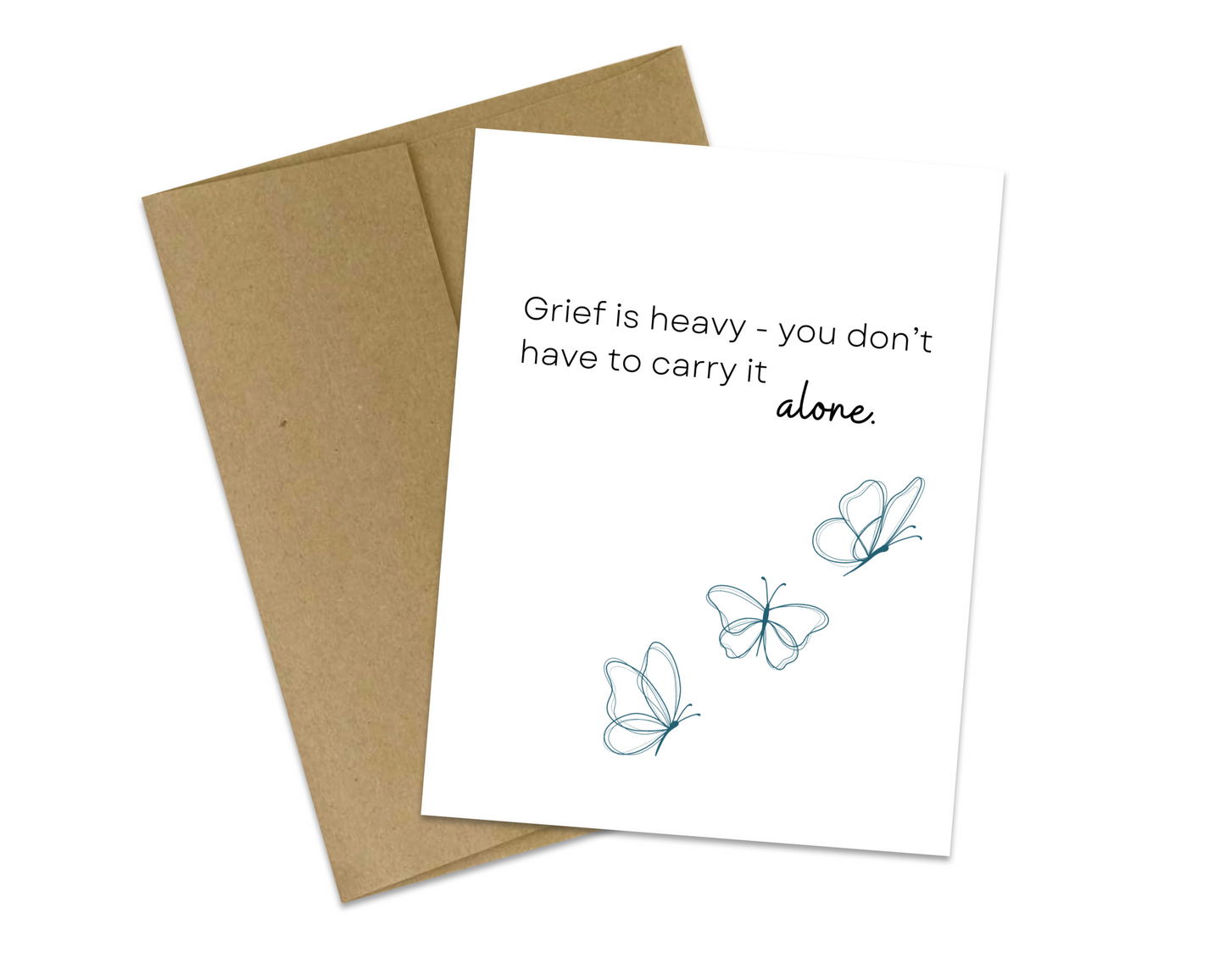 Grief is heavy - you don't have to carry it alone.