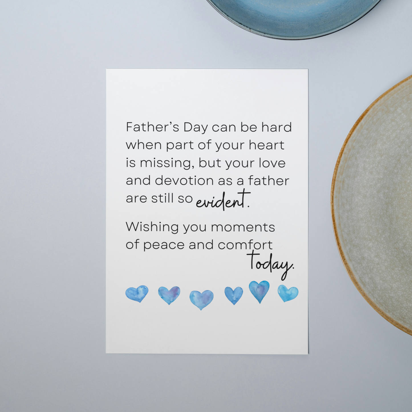 Father's Day can be hard when part of your heart is missing...