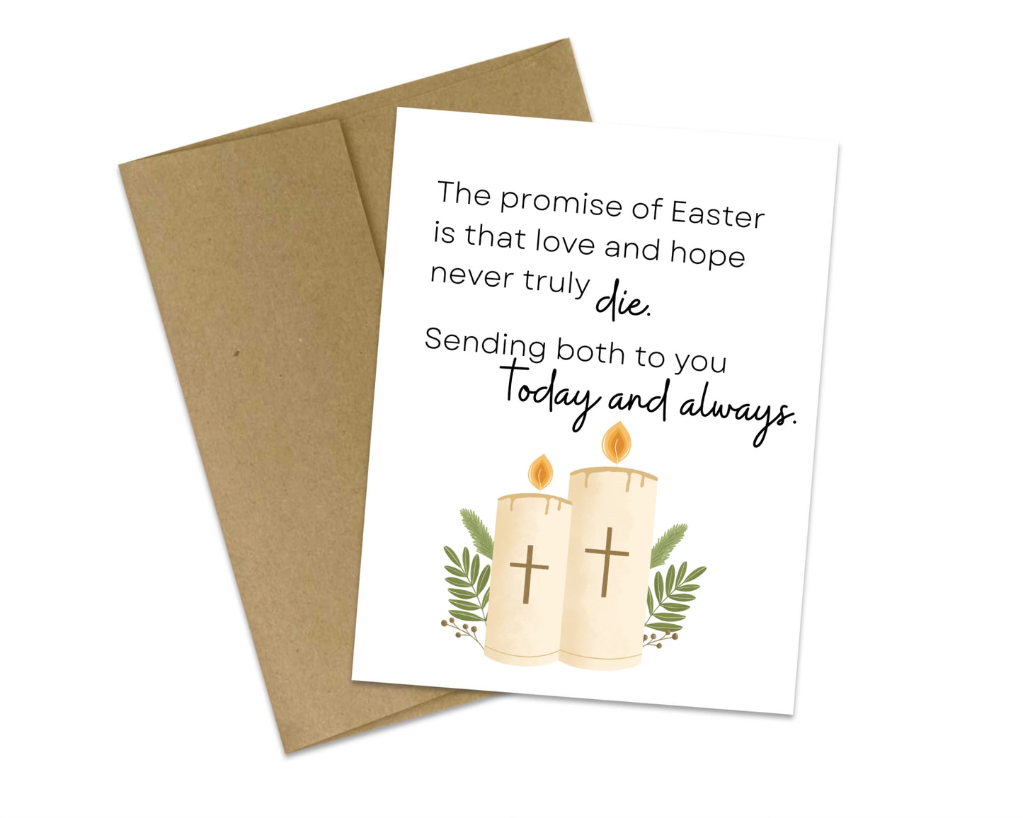 The promise of Easter is that love and hope never truly die.