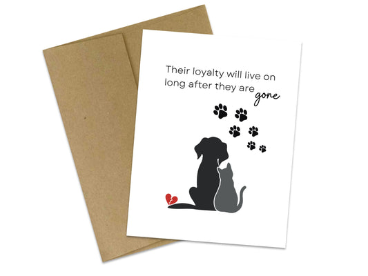 Their loyalty will live on long after they are gone