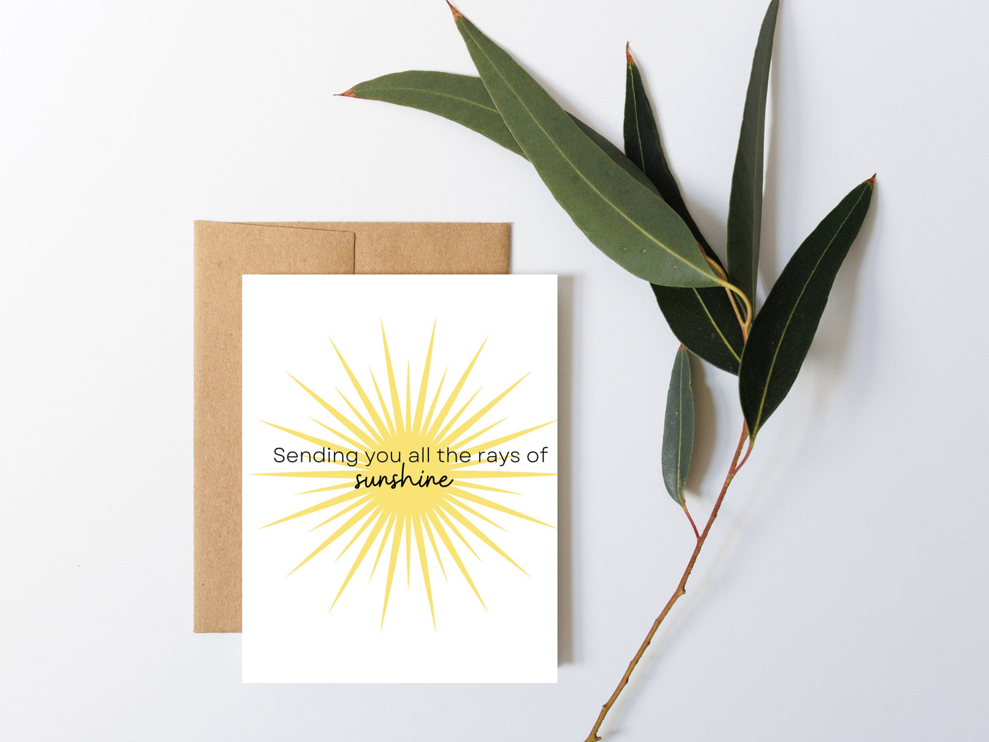Sending you all the rays of sunshine