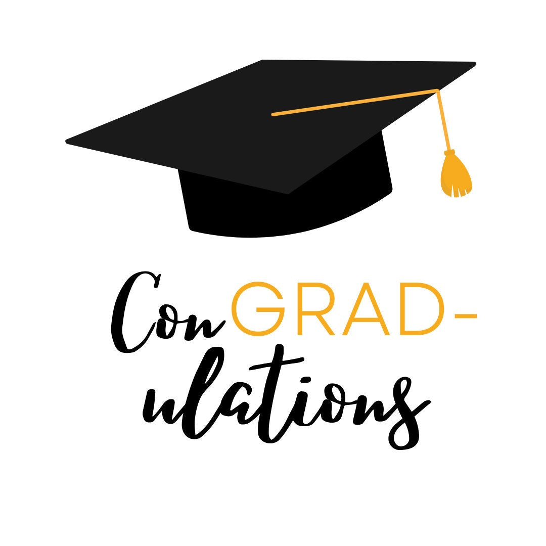 ConGRADulations Candle