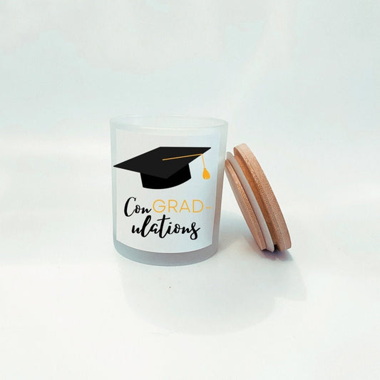 ConGRADulations Candle