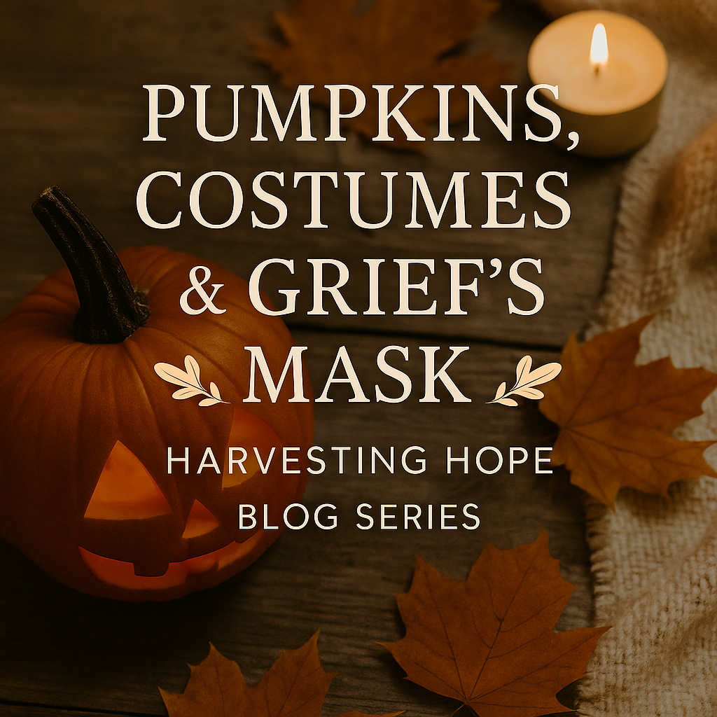 Pumpkins, Costumes & Grief’s Mask
