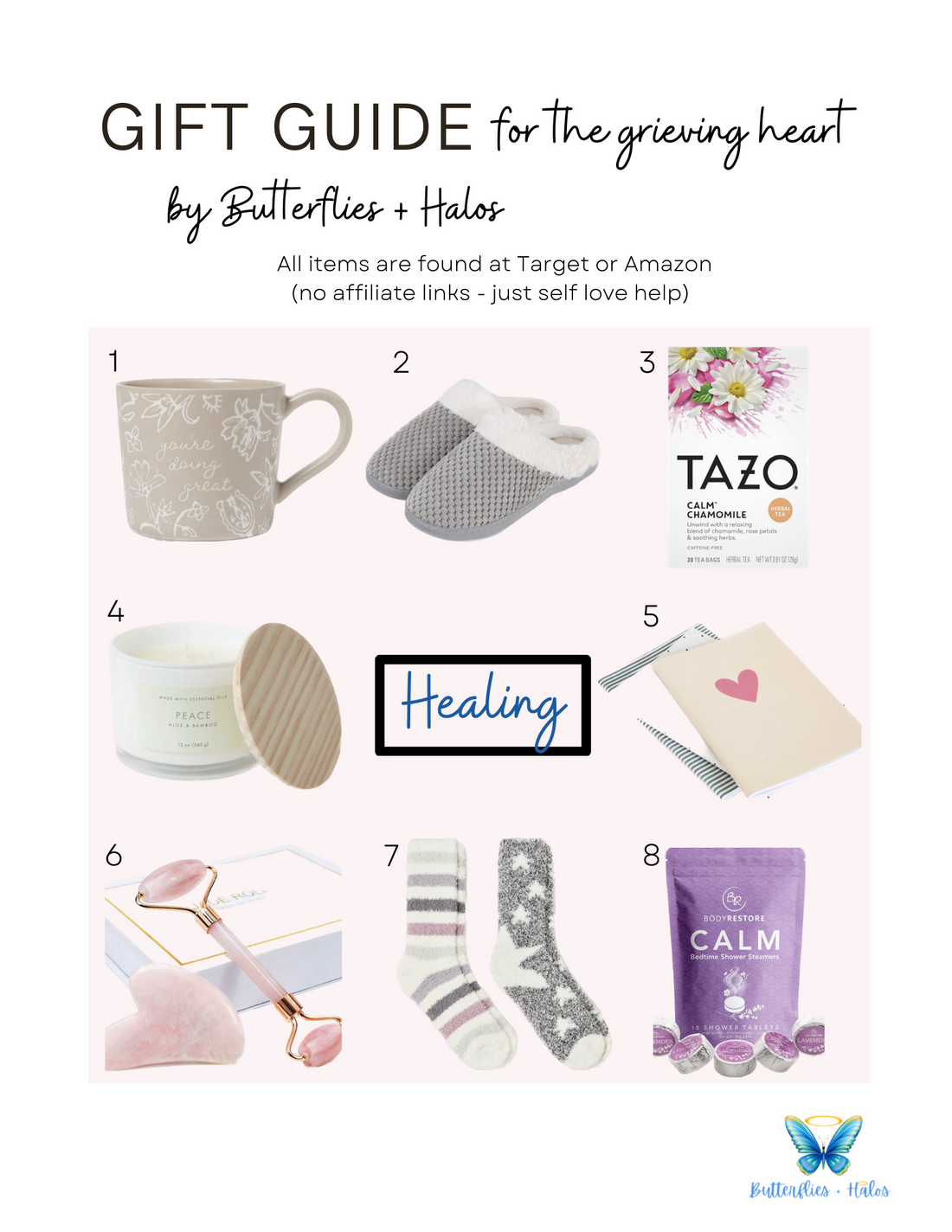 Gift Guide for the grieving heart