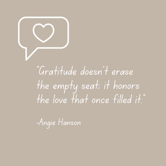 Gratitude When the Table Feels Different: A Thanksgiving Reflection