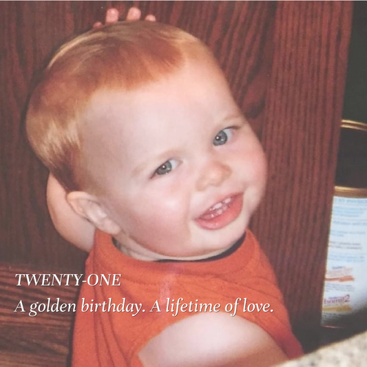 Twenty-One: Honoring My Son's Golden Birthday After Loss