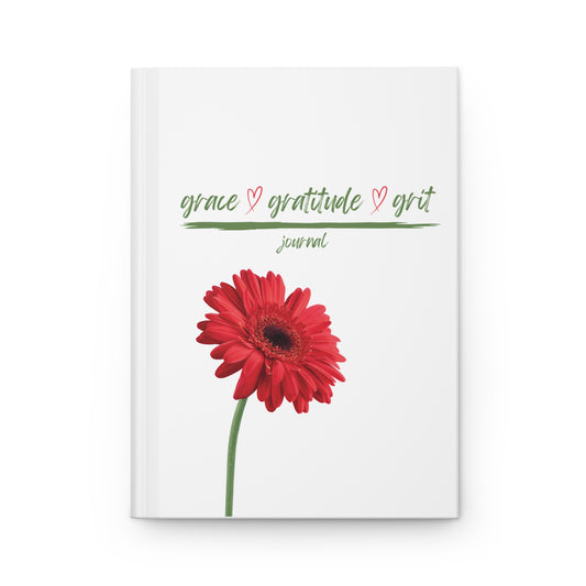 Grace - Gratitude - Grit journal (hardcover)