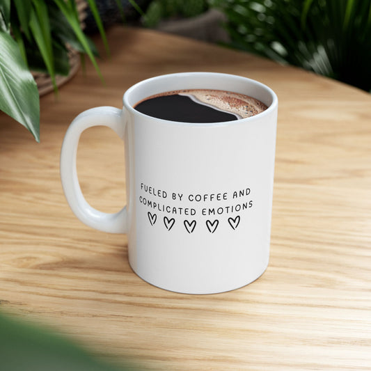 Motivational Grief Mug, Sympathy gift, Snarky Ceramic Mug, Gift for the grieving heart, Tough time mug, Gifts for the broken hearted