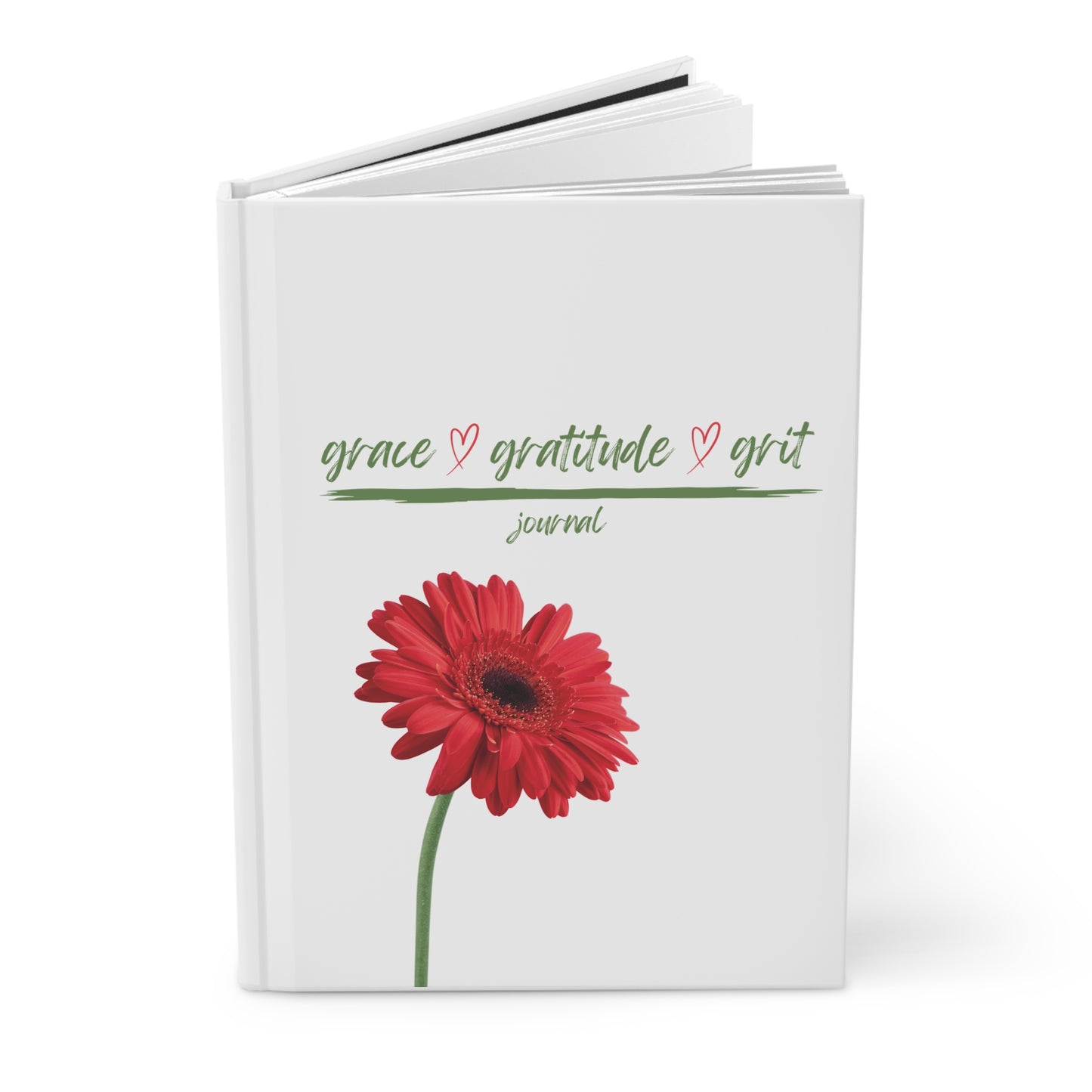 Grace - Gratitude - Grit journal (hardcover)