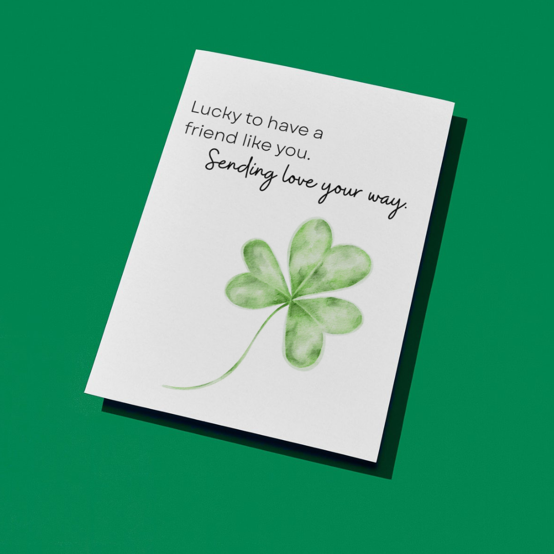 Lucky to Have a Friend Like You | Friendship & Thinking of You Card