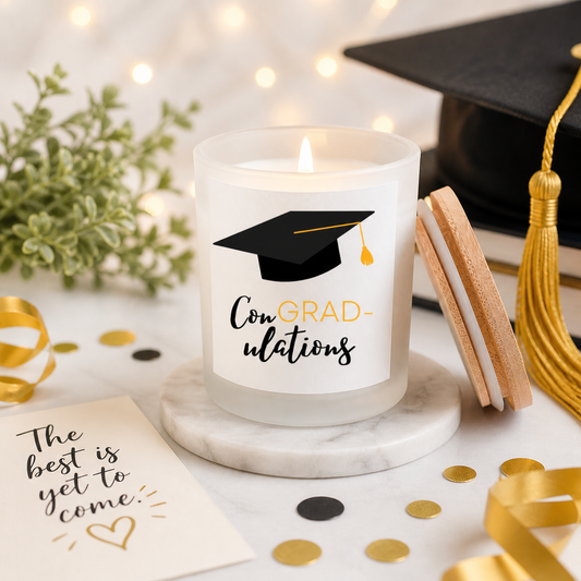 ConGRADulations Candle