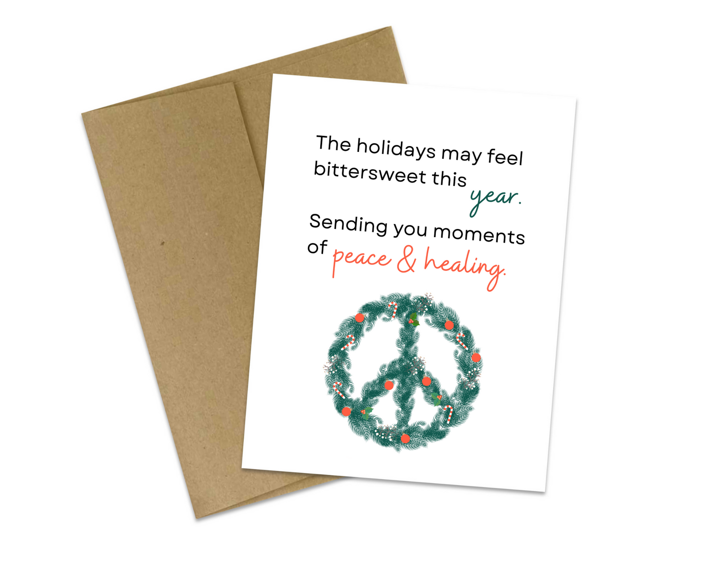 The holiday may feel bittersweet this year. Sending you moments of peace & healing