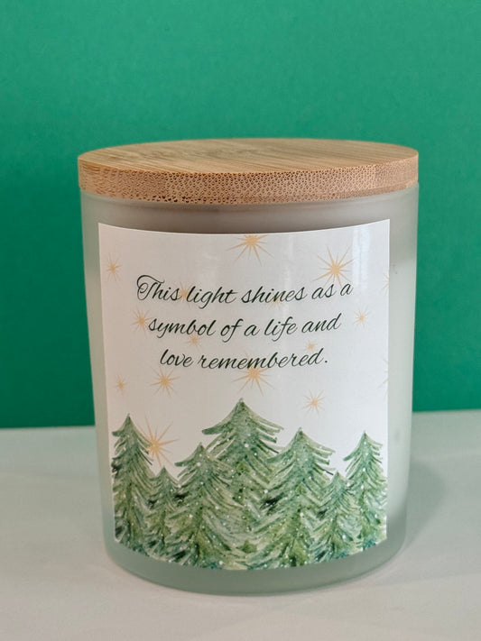 Holiday Remembrance Candle