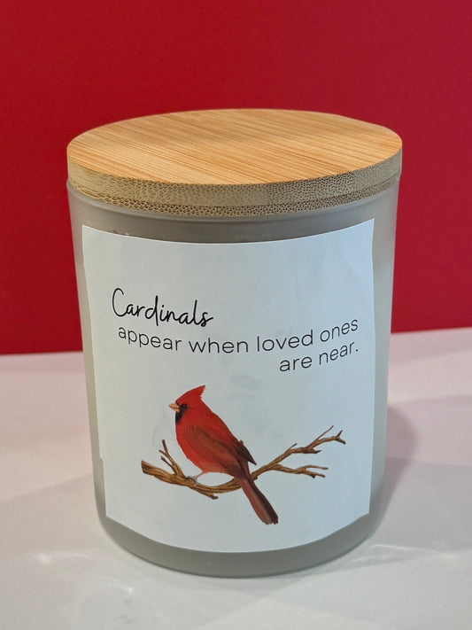 Cardinals appear when loved ones are near CANDLE