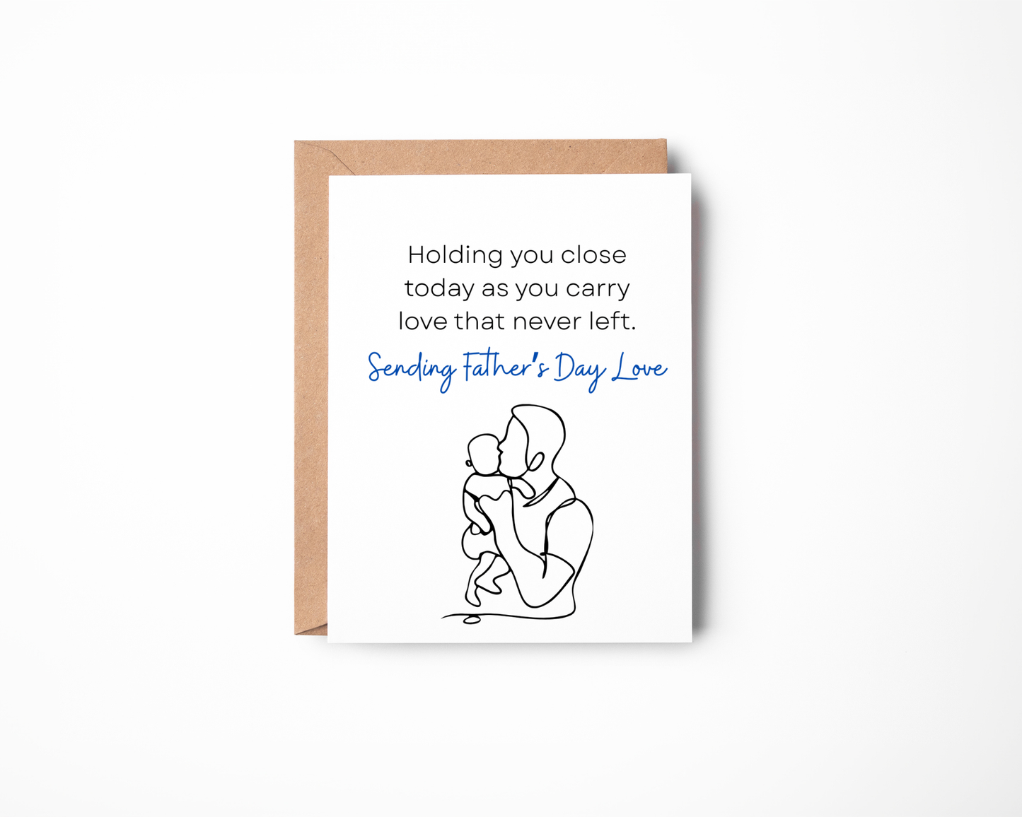 Father’s Day Child Loss Card | Bereaved Father Sympathy Card | Sending Father’s Day Love