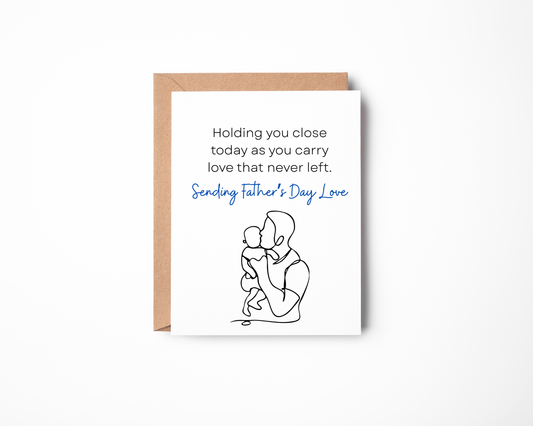 Father’s Day Child Loss Card | Bereaved Father Sympathy Card | Sending Father’s Day Love