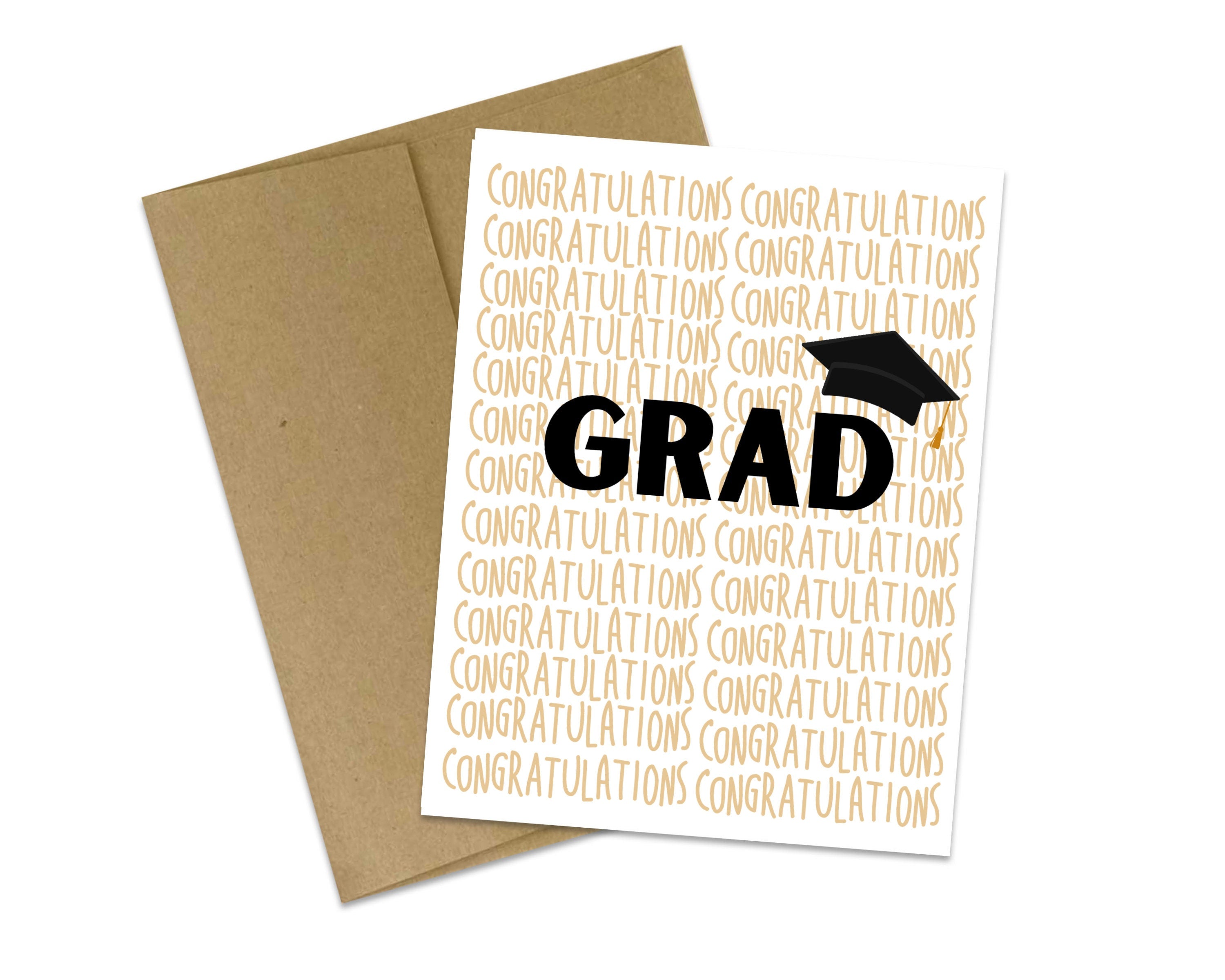 Congratulations - GRAD – Butterflies and Halos