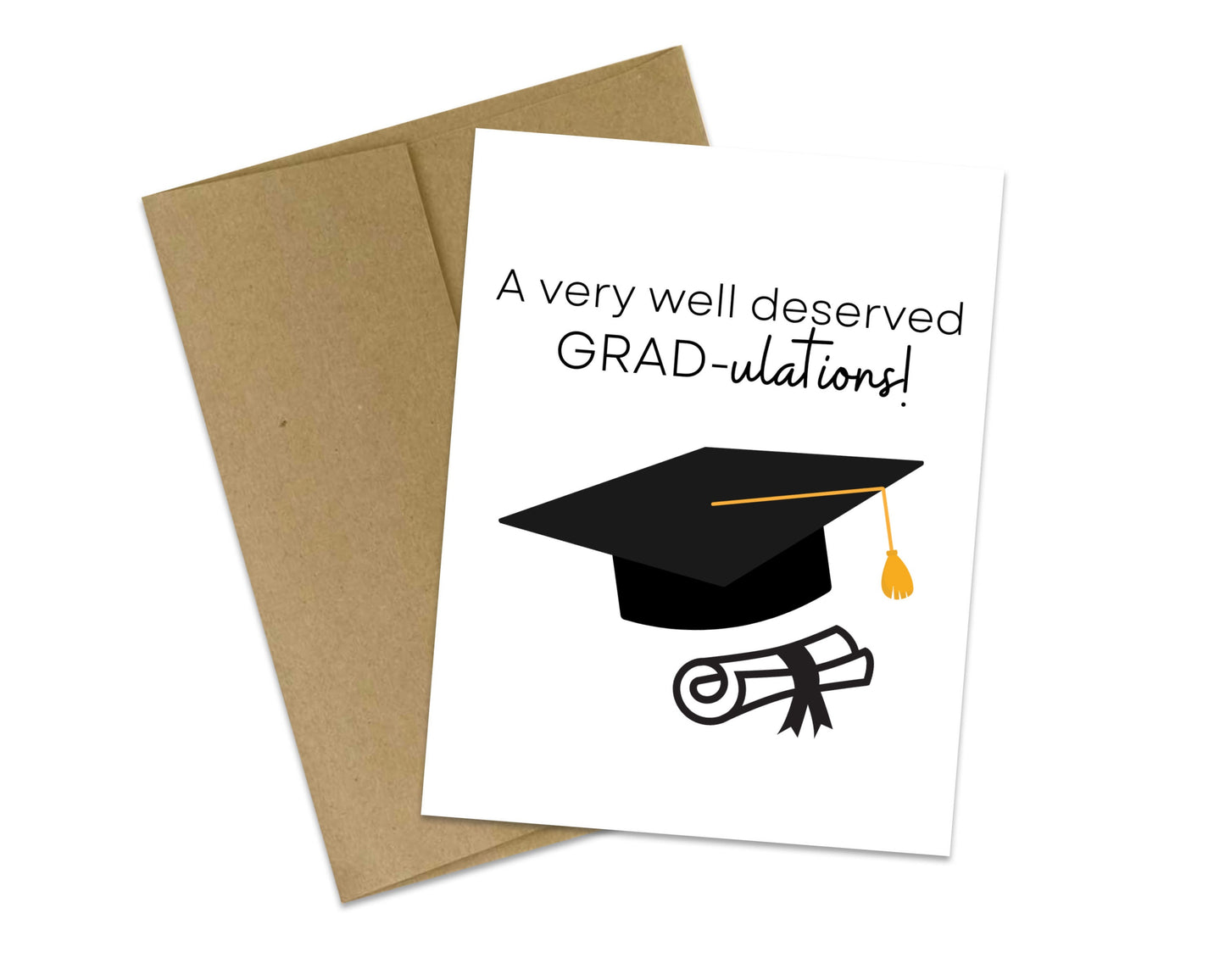 A very well deserved GRAD-ulations!